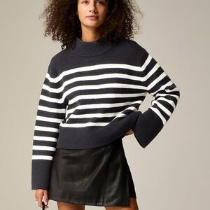 J. Crew Chunky Crewneck Sweater in Supersoft Yarn